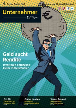 Unternehmer Edition magazine in August 2017
