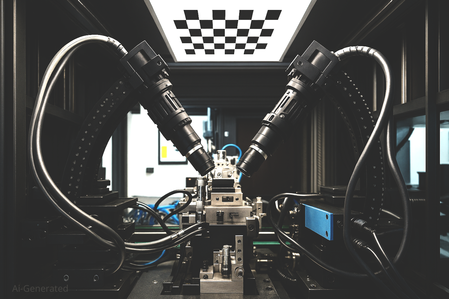 VIA optronics Camera Design & Produktion Active alignment tester